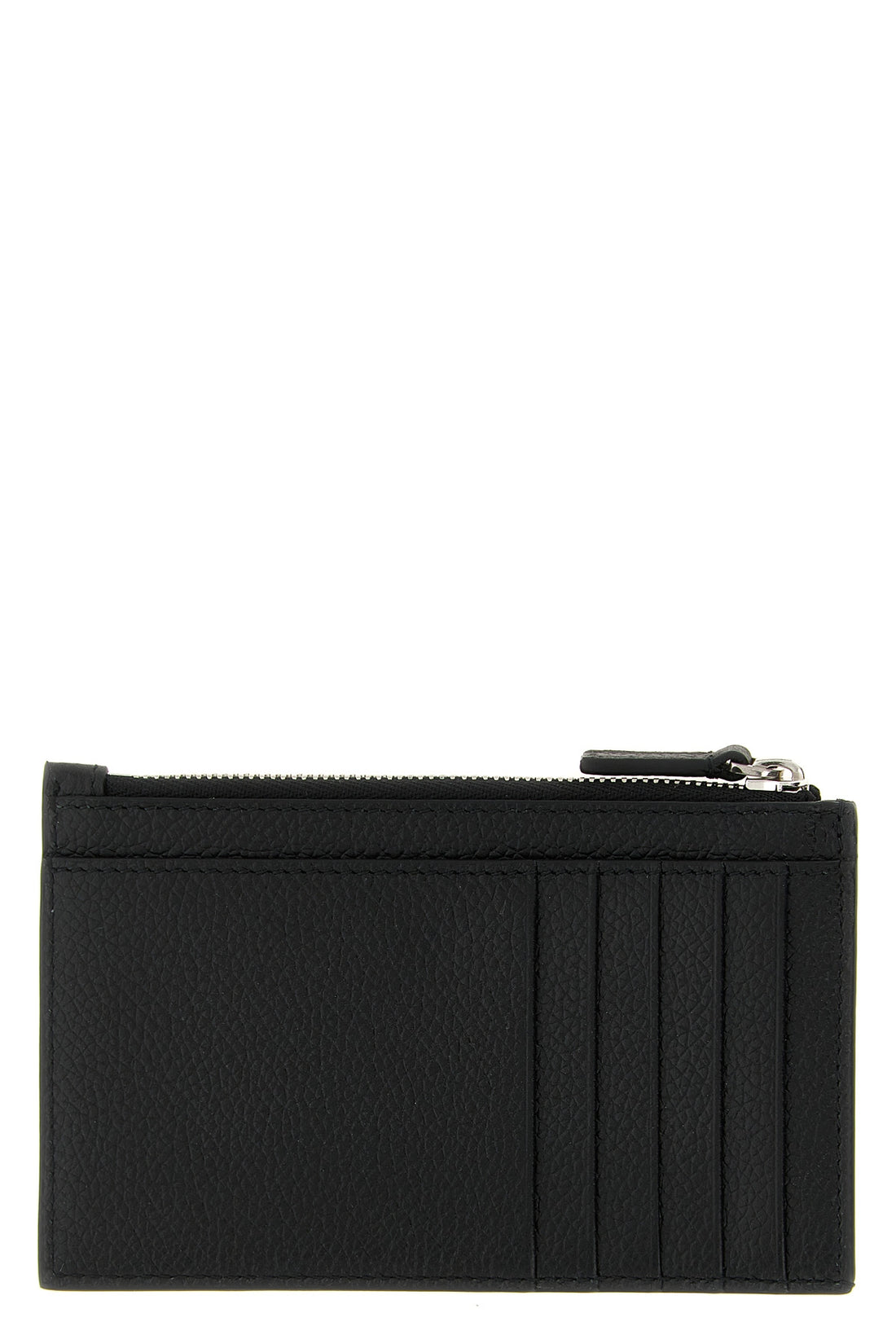 BALENCIAGA OS cash grained calf leather card holder