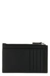 cash grained calf leather card holder