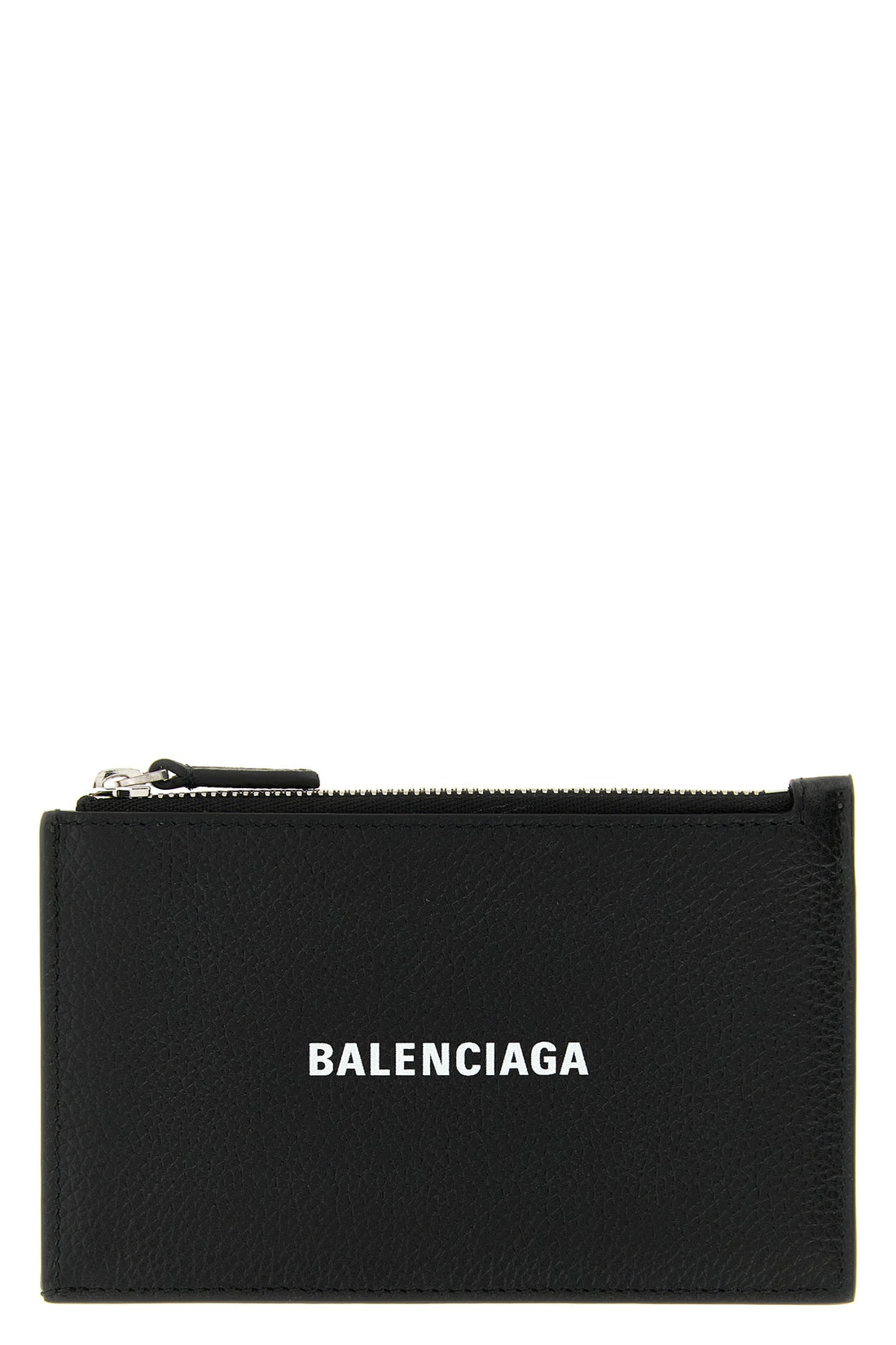 BALENCIAGA OS cash grained calf leather card holder