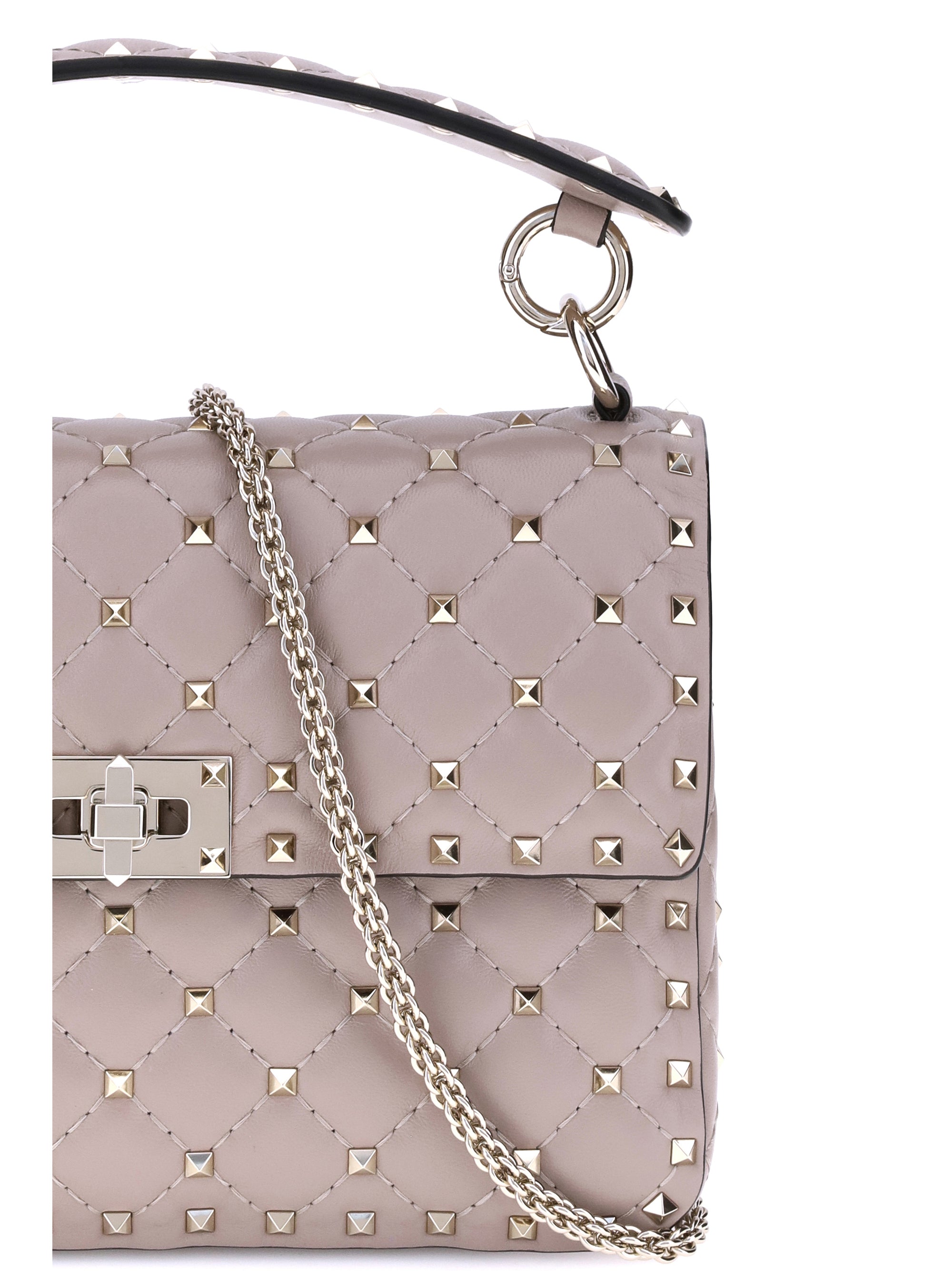 rockstud spike shoulder bag