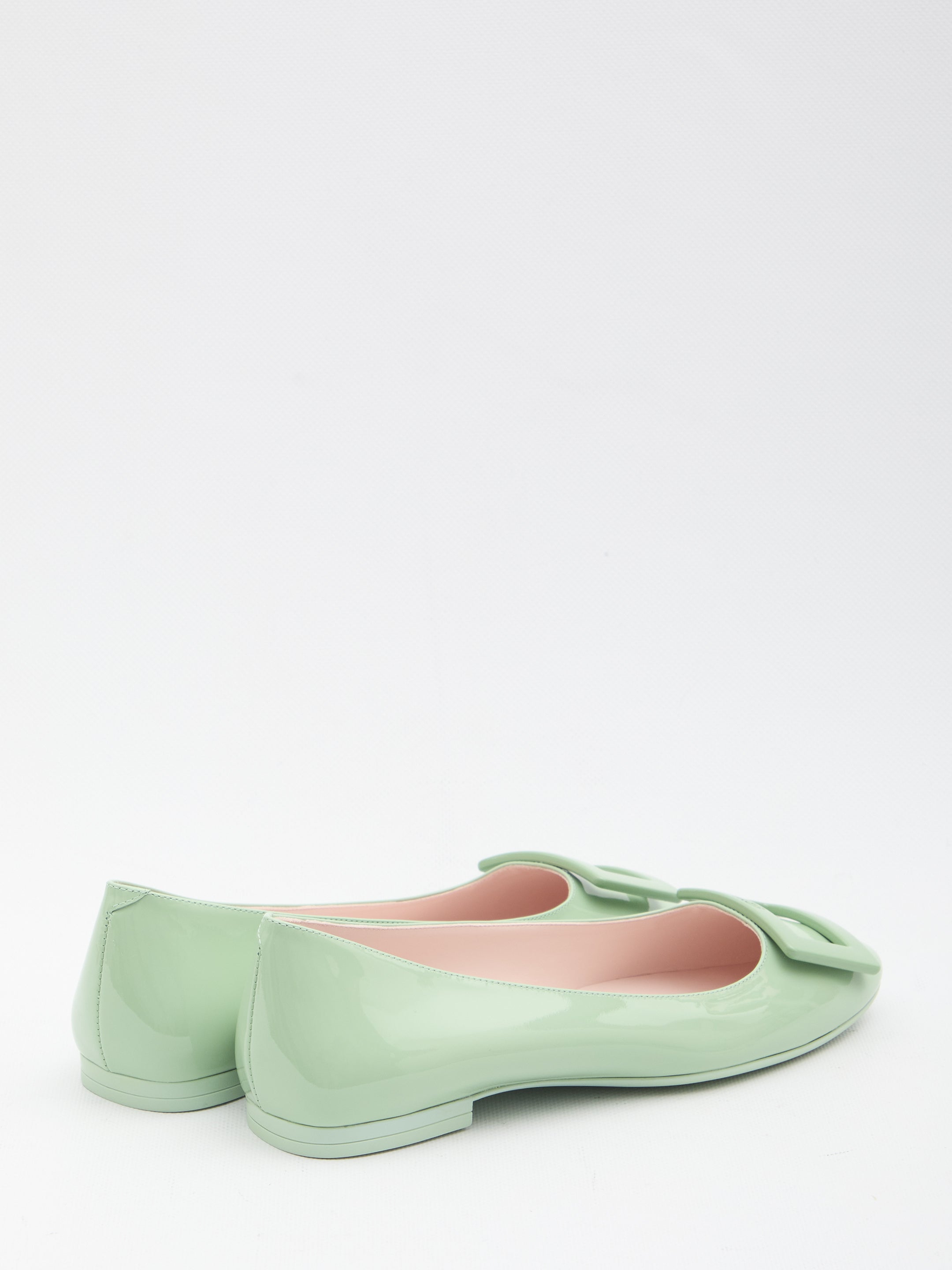 ROGER VIVIER 35 gommettine roundy ballerinas