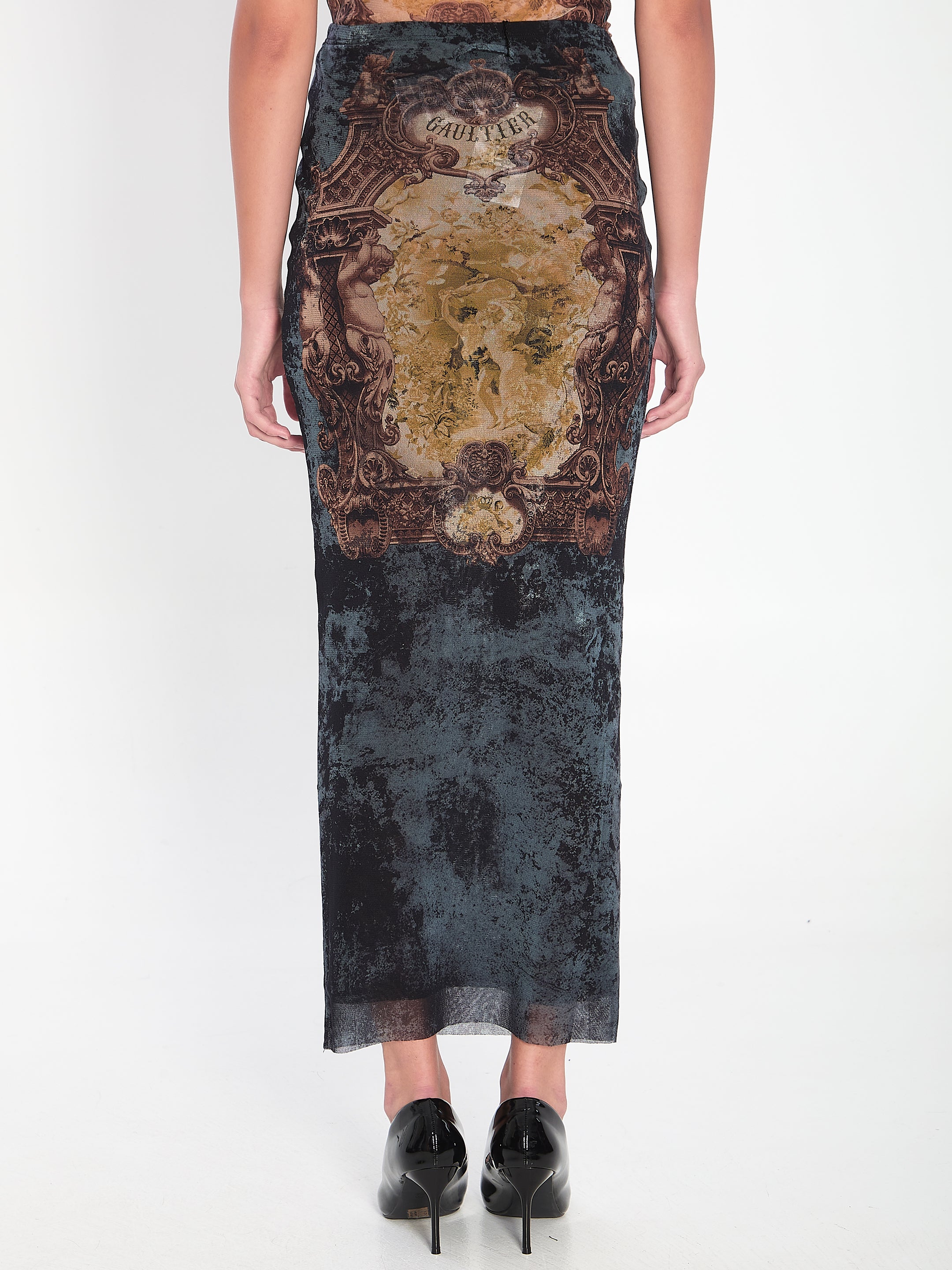 JEAN PAUL GAULTIER M médaillon skirt 
