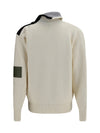 high-neck wool sweater