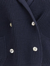 ELLA S short cardigan with hook-and-eye closure