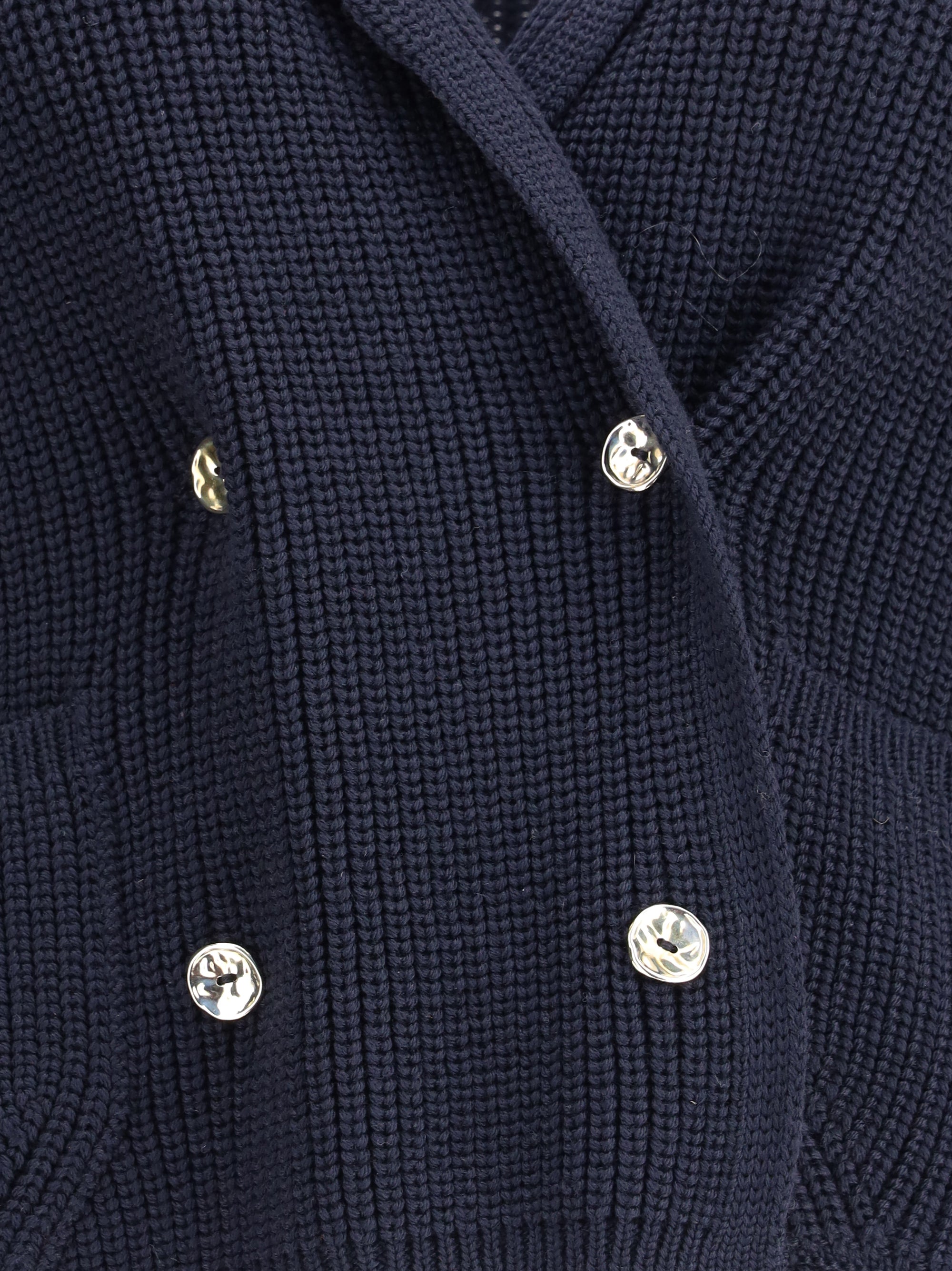 ELLA S short cardigan with hook-and-eye closure