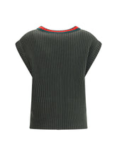 GUCCI S wool cardigan vest