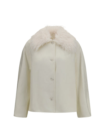 rafe jacket with faux-fur collar