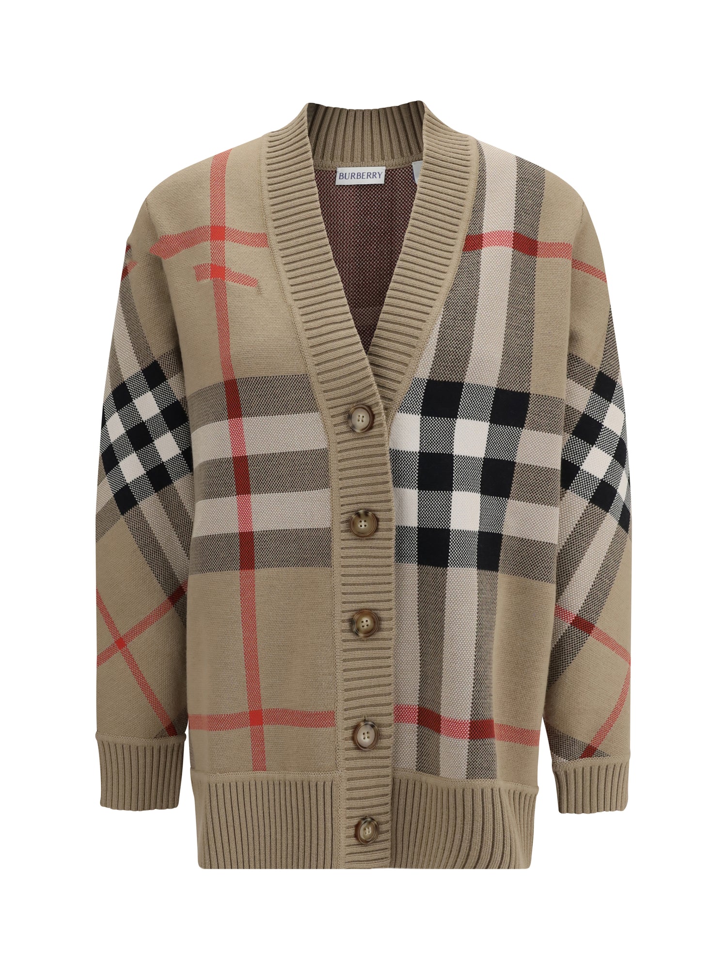 BURBERRY M check archive wool sweater