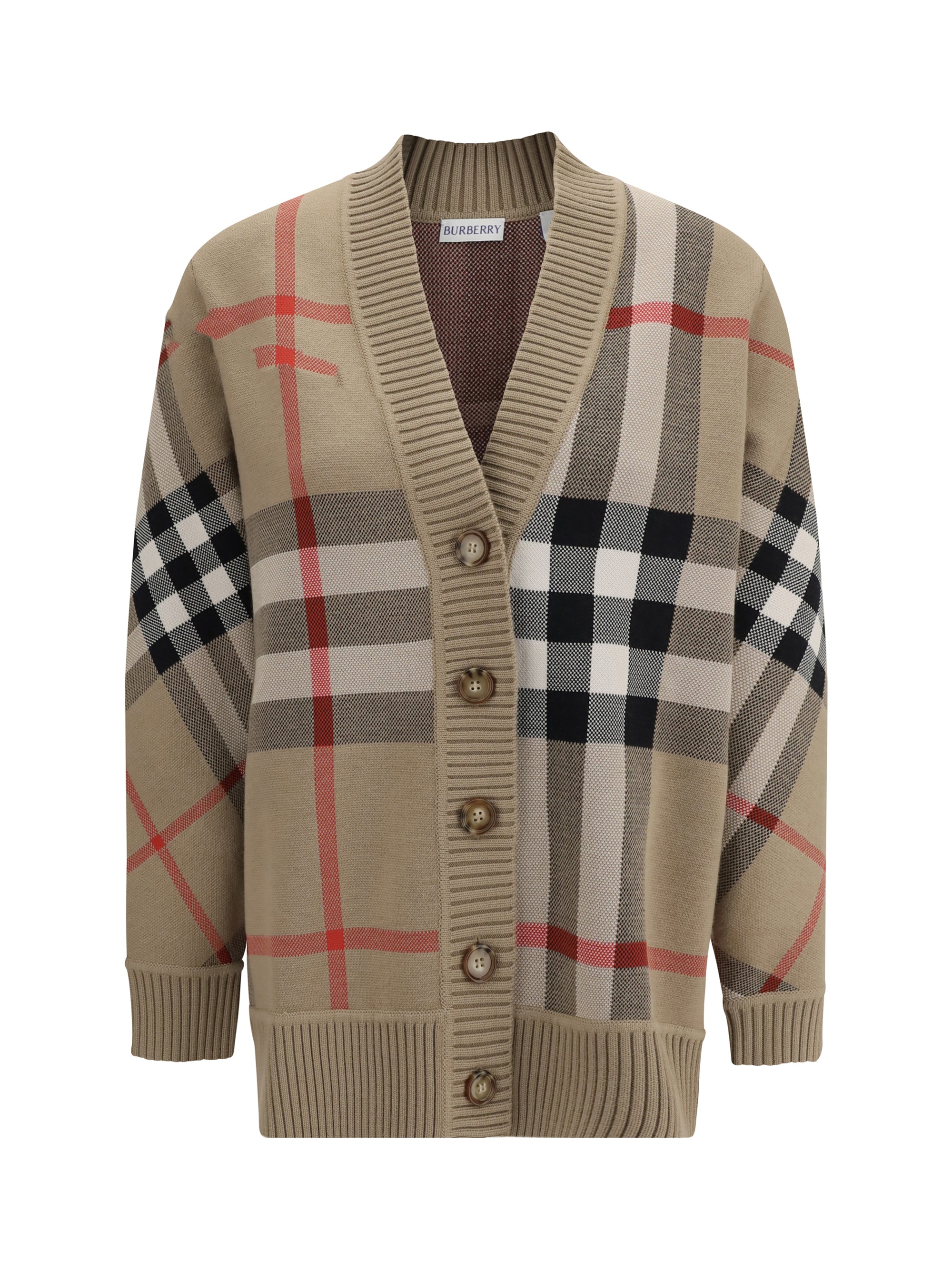 check archive wool sweater
