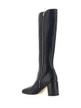 MM6 37 leather boots