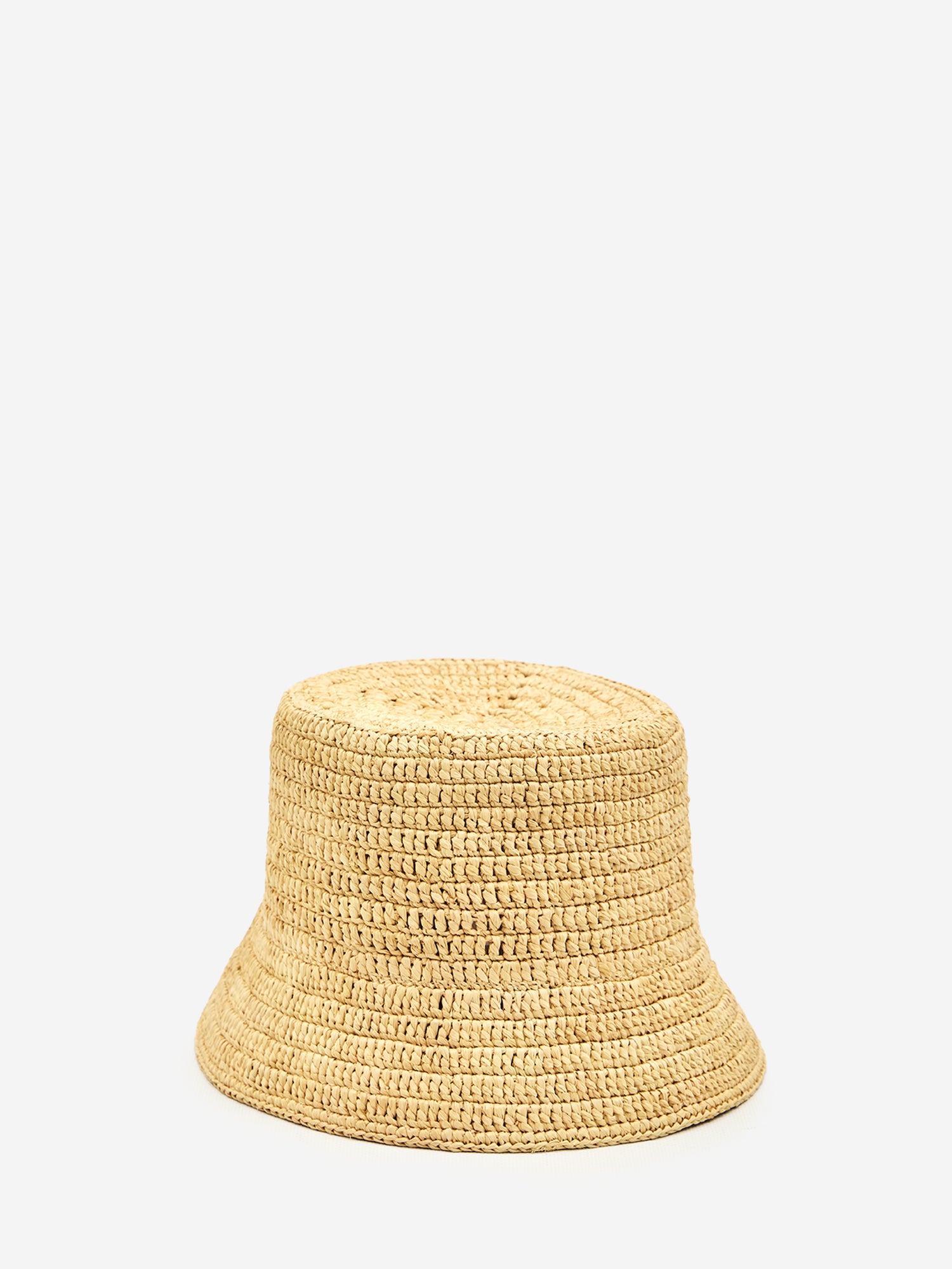 LOEWE 57 raffia bucket hat