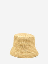 LOEWE 57 raffia bucket hat