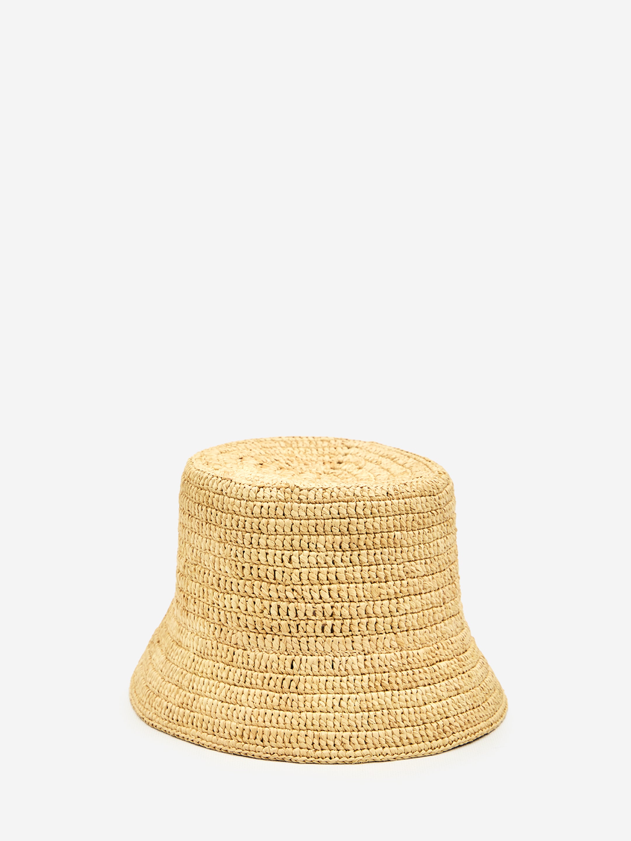 LOEWE 57 raffia bucket hat