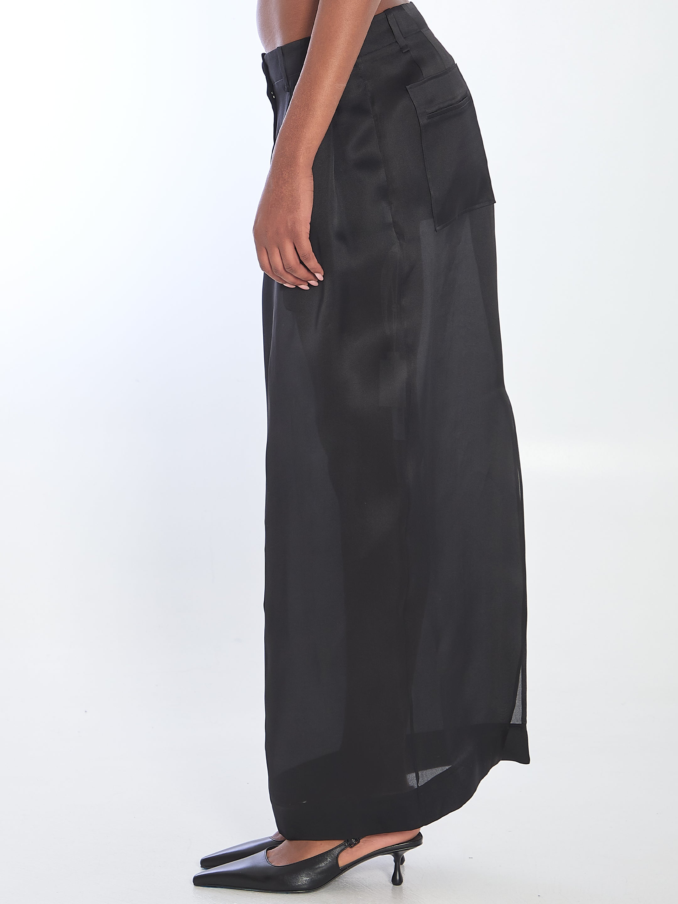 KHAITE 02 lucian skirt