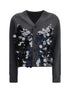 SACAI 3 sequined wool cardigan