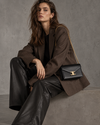 Margo Shiny Calfskin Wallet on Chain