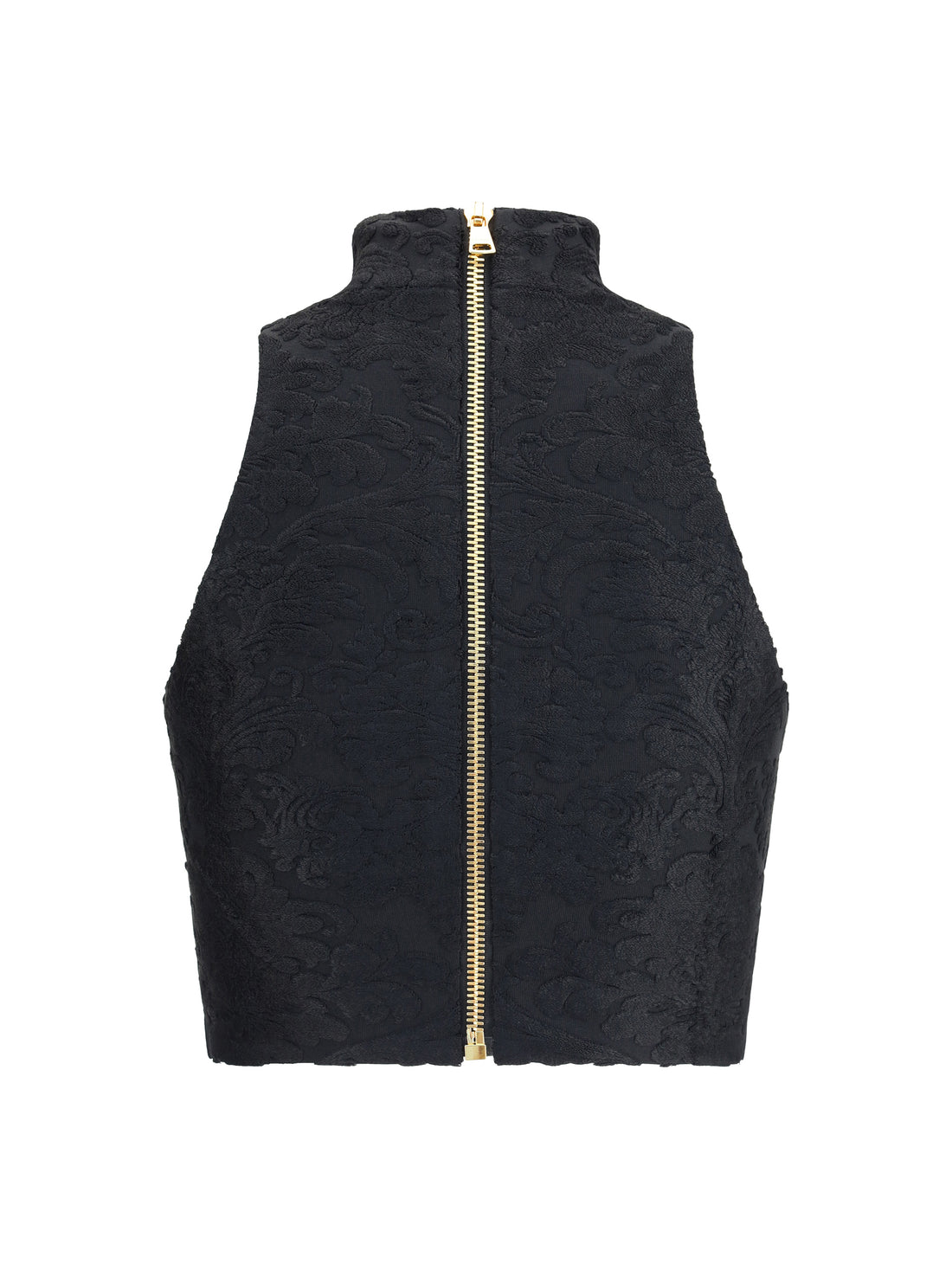 BALMAIN 36 baroque crop top