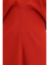 slouch waist wool dress
