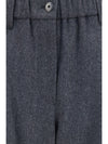stretch wool pants