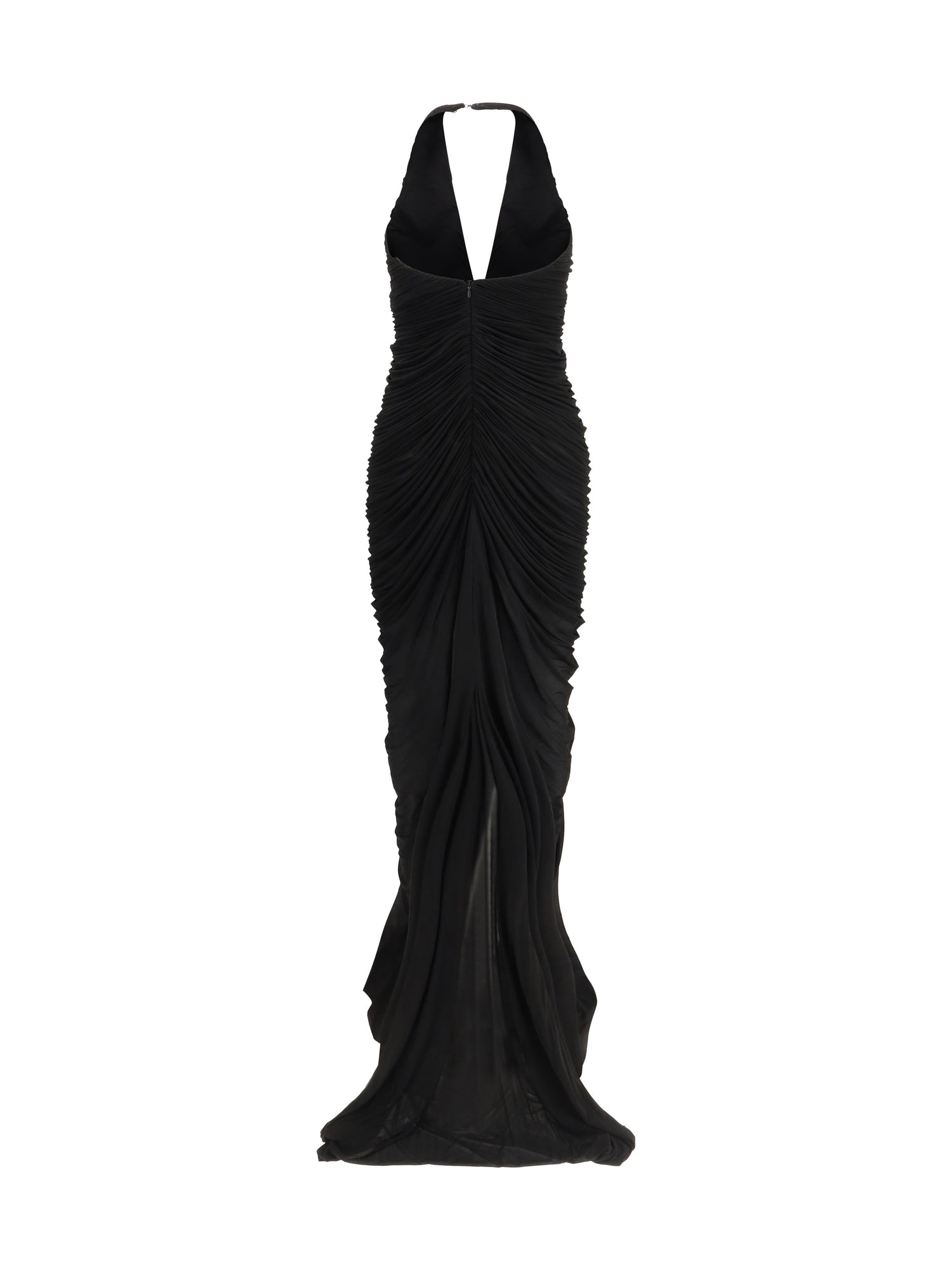 FRANCESCO MURANO 40 long draped one-shoulder dress