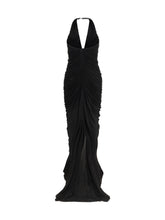 FRANCESCO MURANO 40 long draped one-shoulder dress