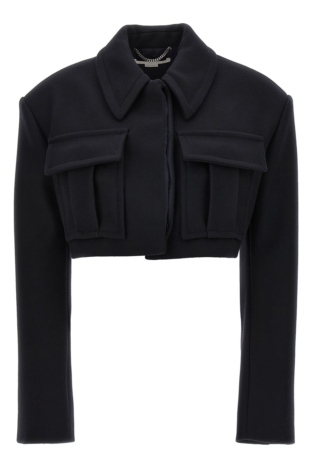 balaton bacci cropped wool jacket