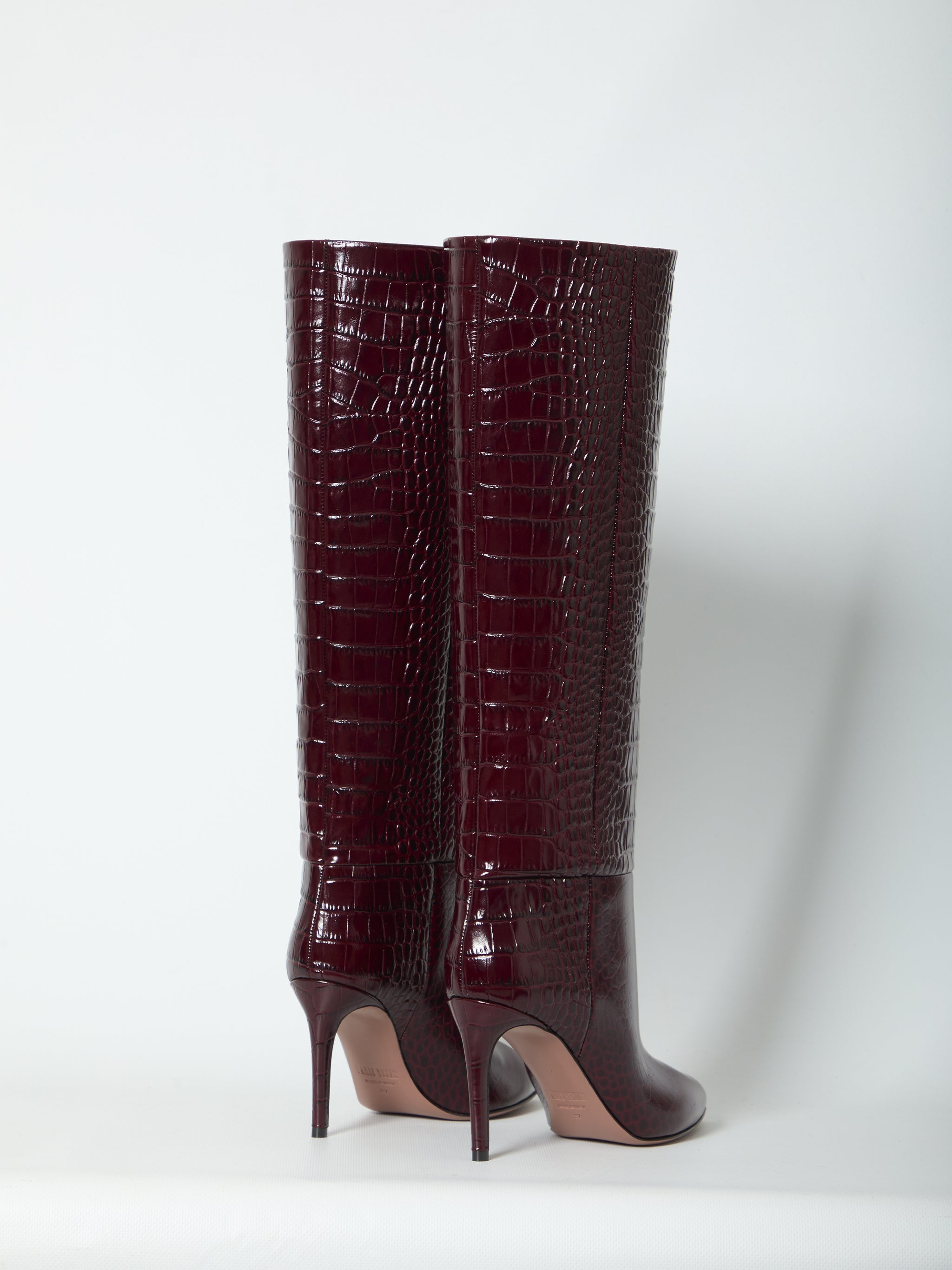 rouge noir stiletto boots 85