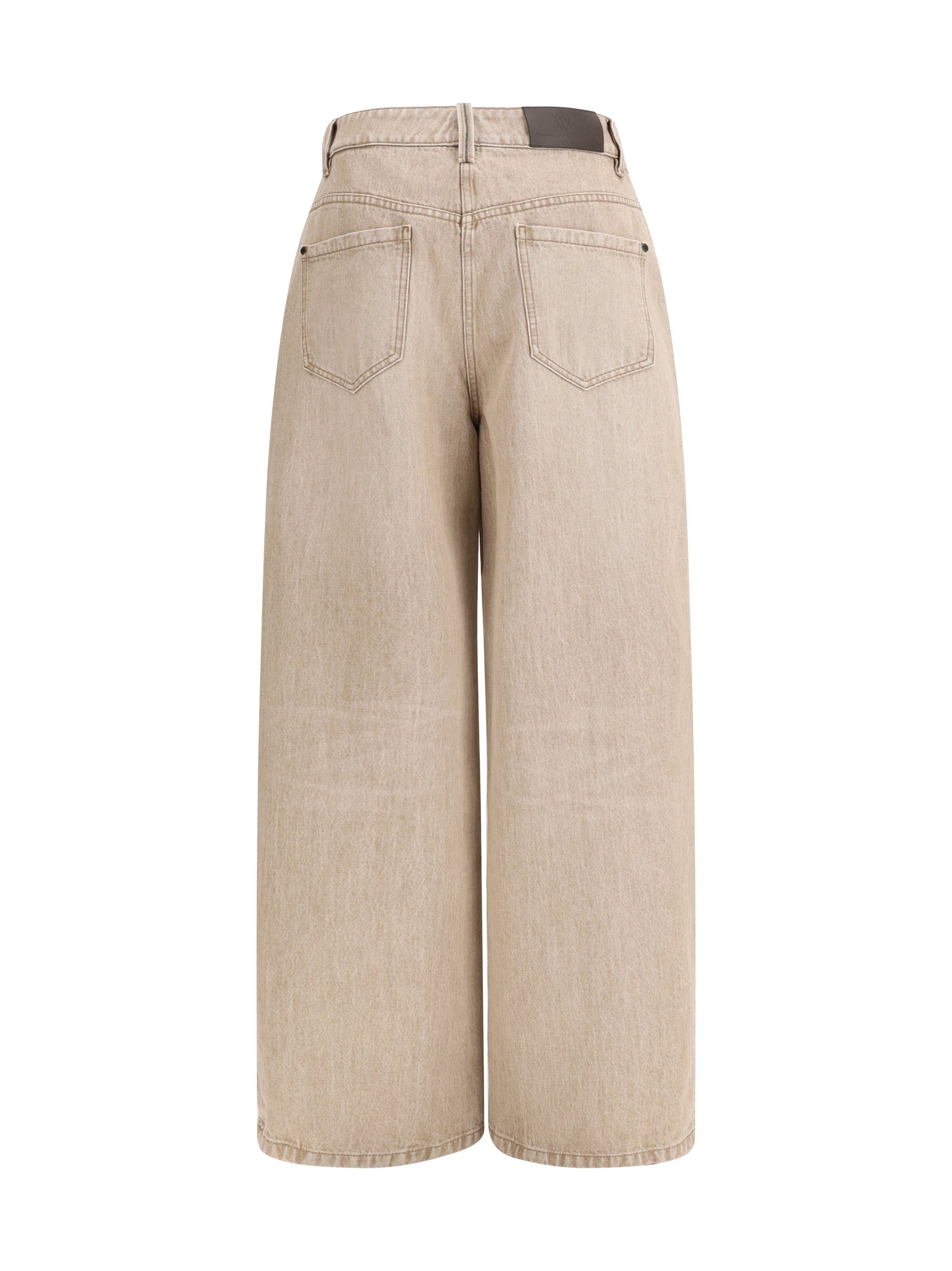 BRUNELLO CUCINELLI 42 barrel-leg jeans