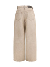 BRUNELLO CUCINELLI 42 barrel-leg jeans