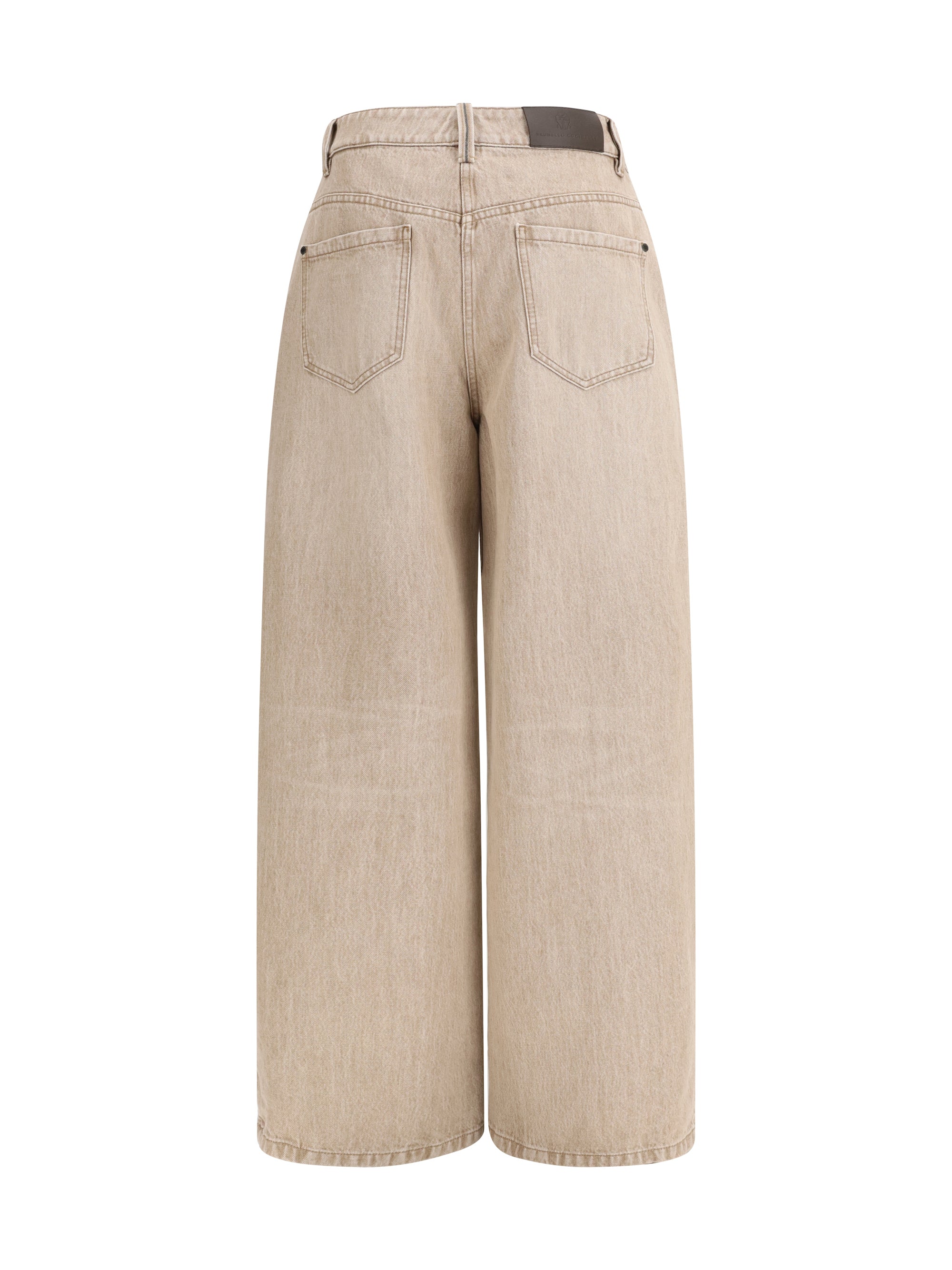 BRUNELLO CUCINELLI 42 barrel-leg jeans