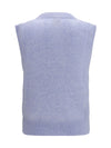 teddy brushed alpaca vest