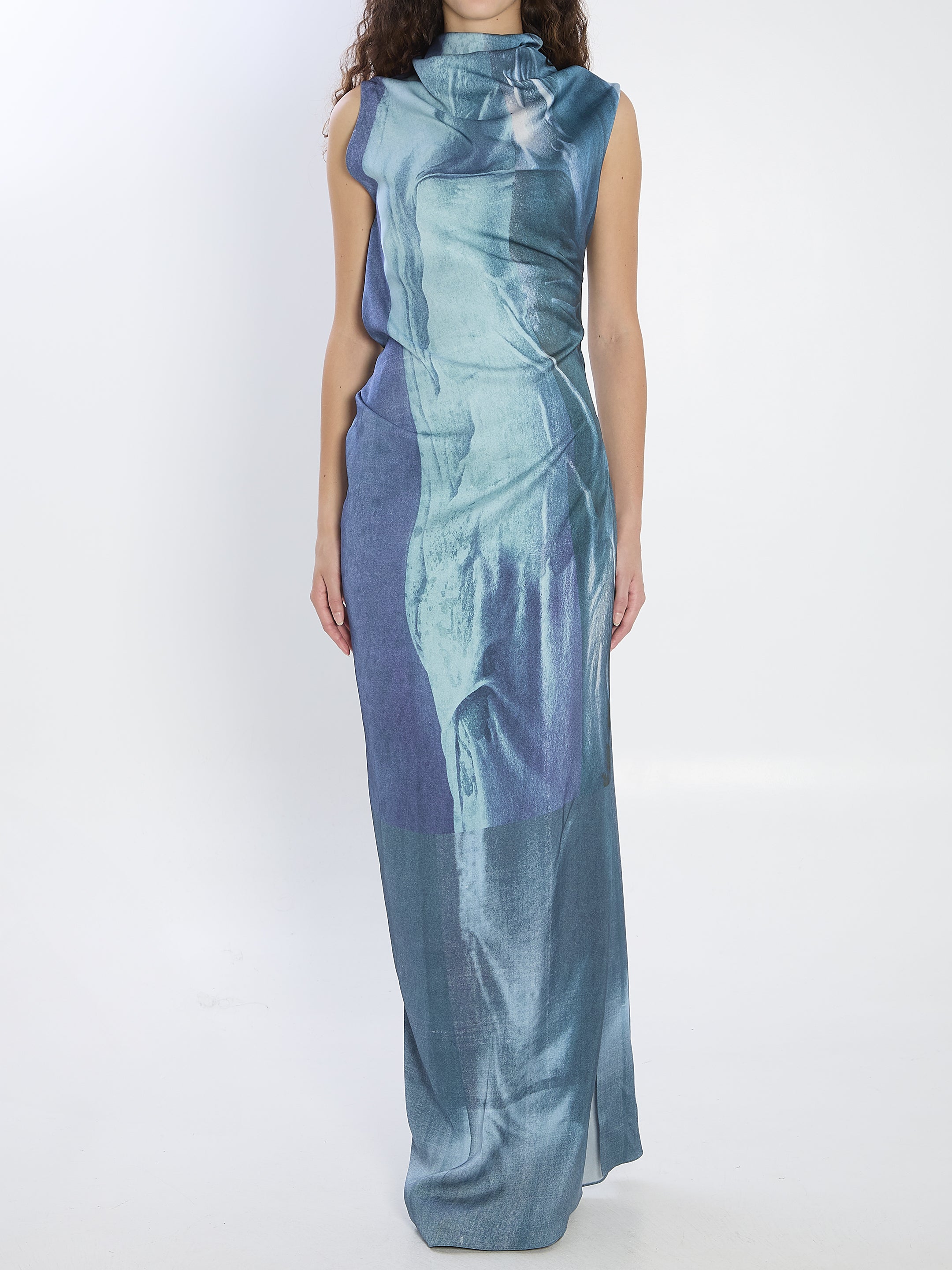 JEAN PAUL GAULTIER M water long dress