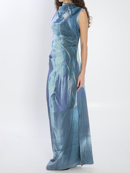 JEAN PAUL GAULTIER M water long dress