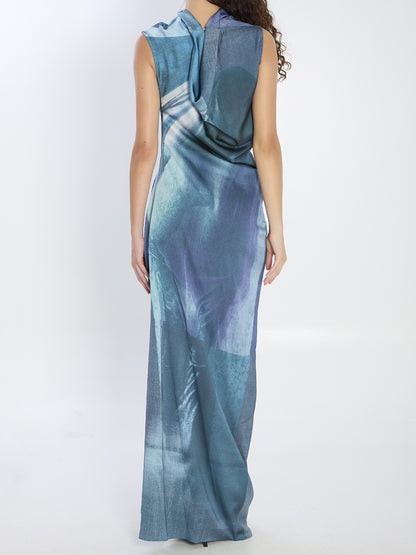 JEAN PAUL GAULTIER M water long dress