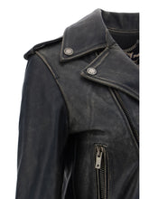 GOLDEN GOOSE 40 leather jacket