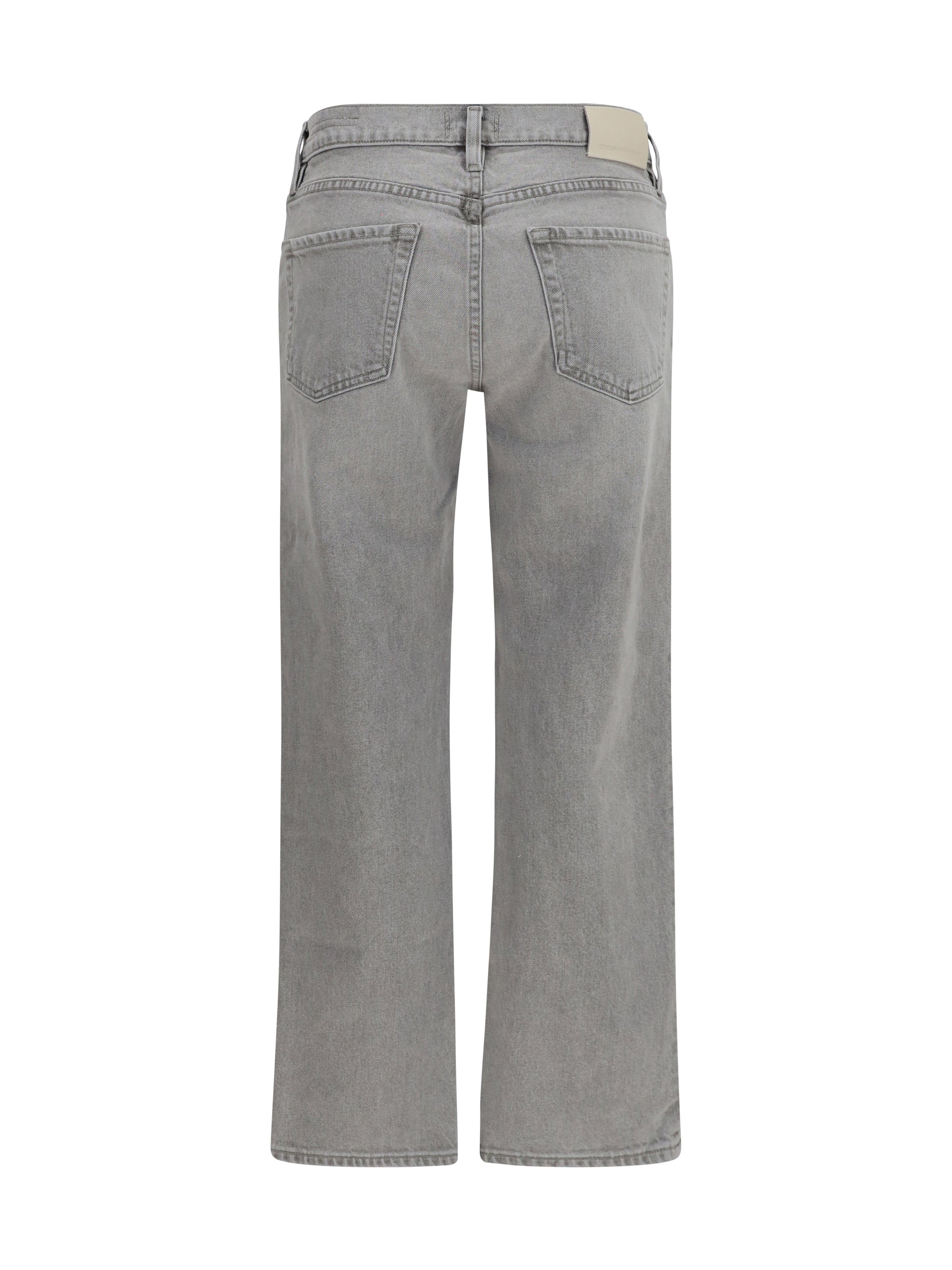 vintage straight-leg jeans