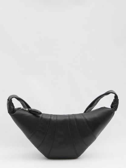 LEMAIRE OS croissant black bag medium 