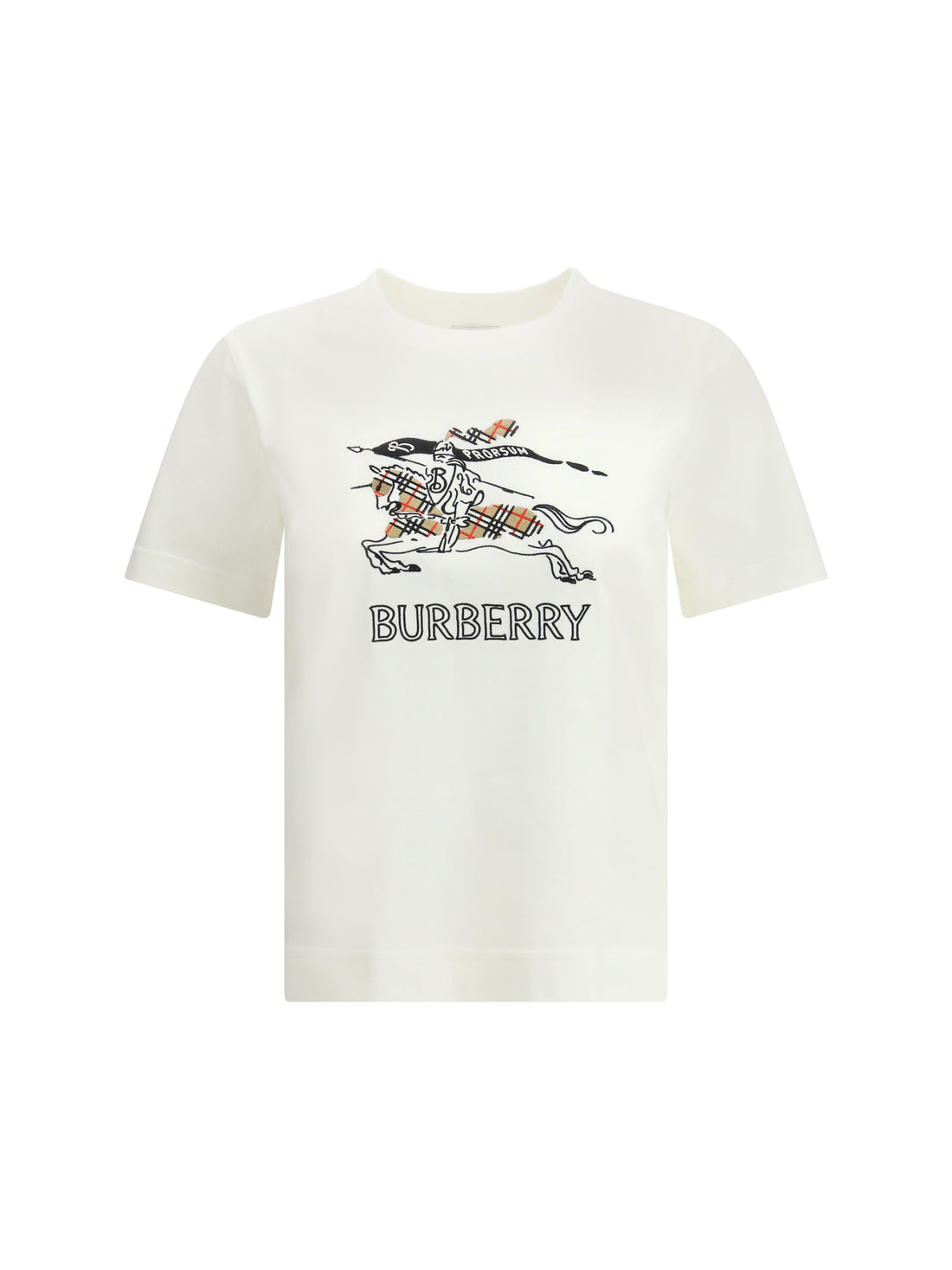 BURBERRY M cotton t-shirt with drawn ekd
