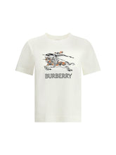 BURBERRY M cotton t-shirt with drawn ekd