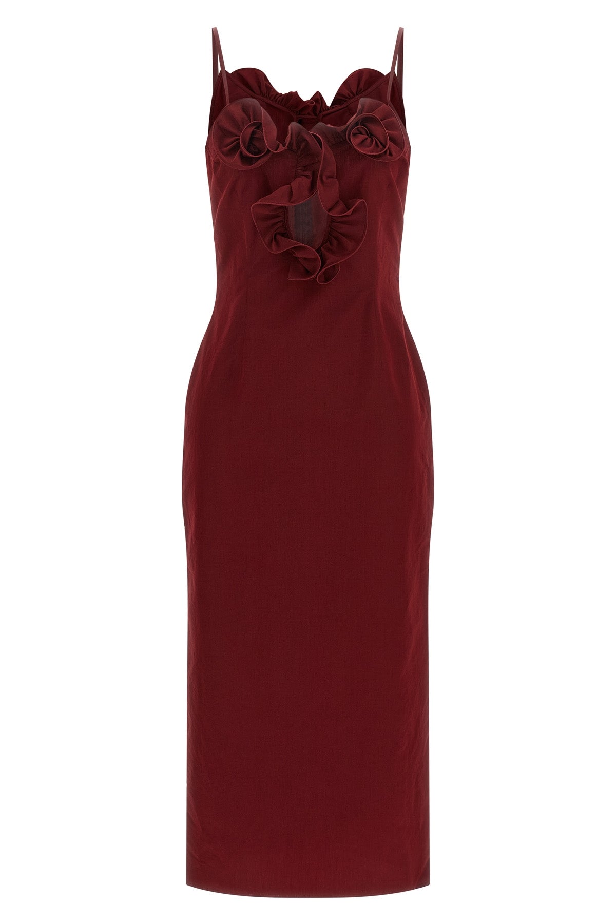 the magda butrym 03 dress defines modern romanticism through a precise sartori