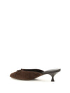 fur sandals