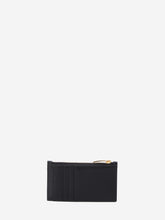 BOTTEGA VENETA OS black zipped cardholder