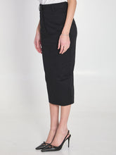 THE LATEST  40 cotton gabardine skirt