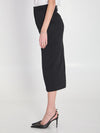 cotton gabardine skirt