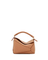 Puzzle Edge Mini Braided Handle Shoulder Bag