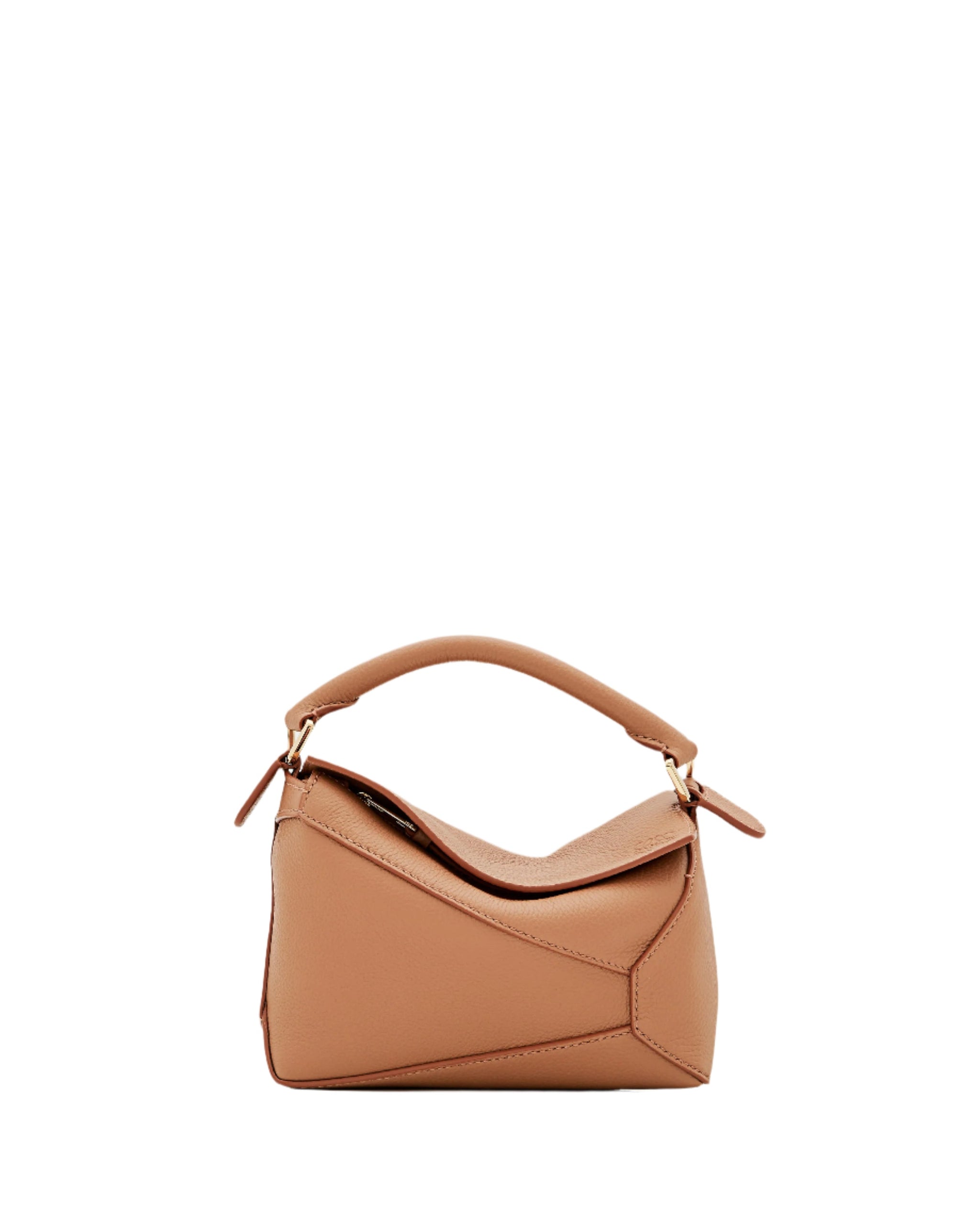 LOEWE Puzzle Edge Mini Braided Handle Shoulder Bag | Modecraze
