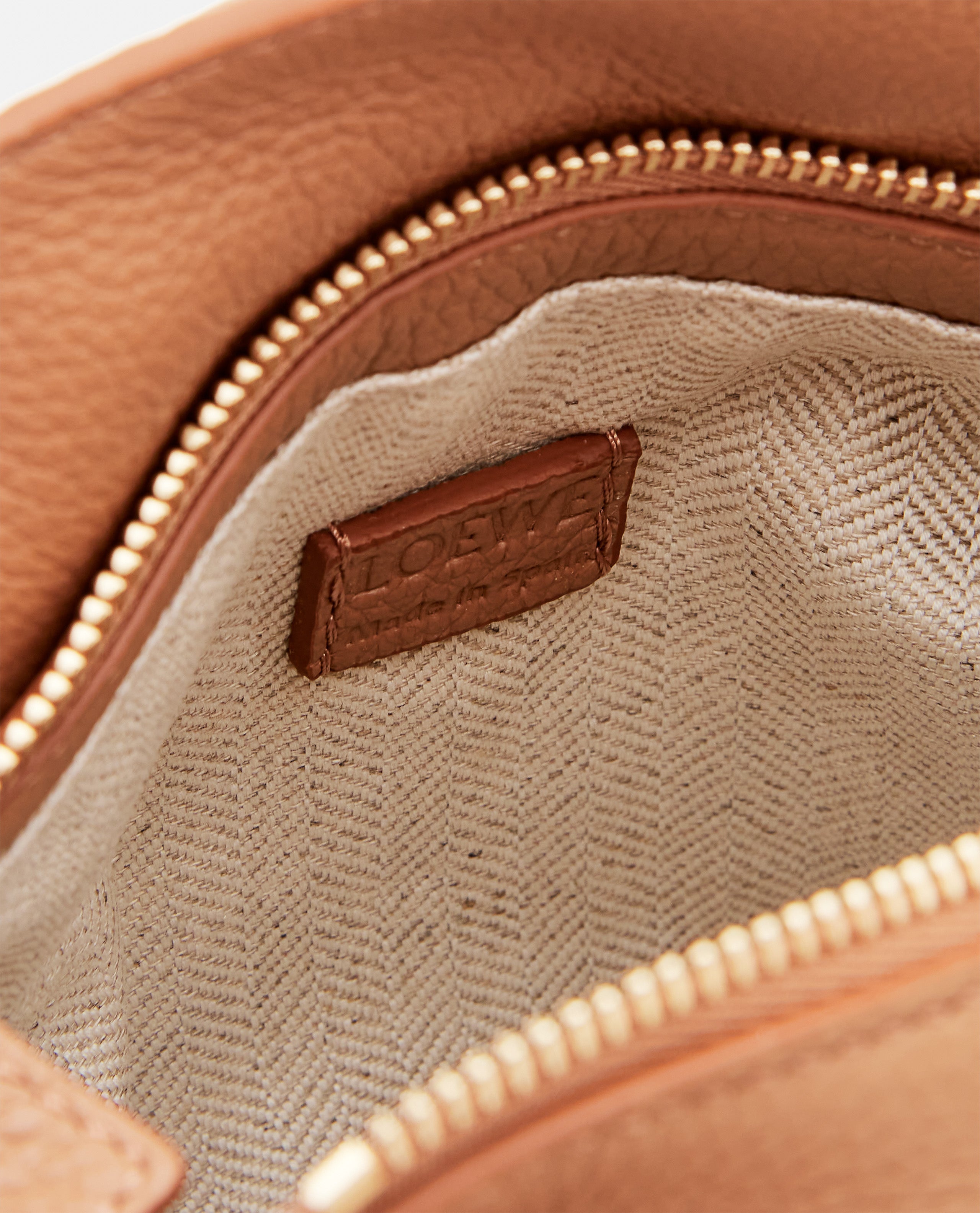 Puzzle Edge Mini Braided Handle Shoulder Bag