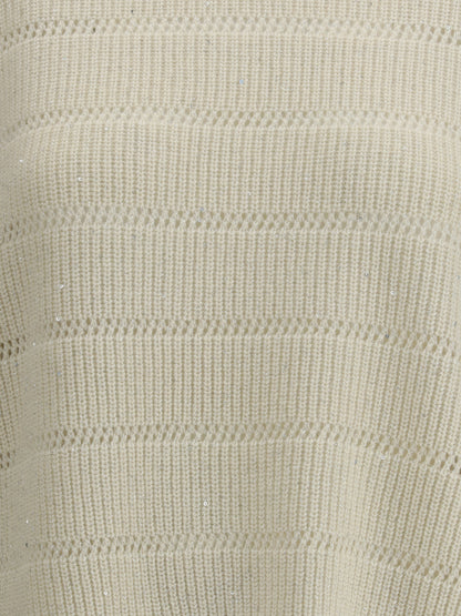 BRUNELLO CUCINELLI L dazzling cashmere and wool sweater