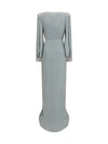 long crossover dress