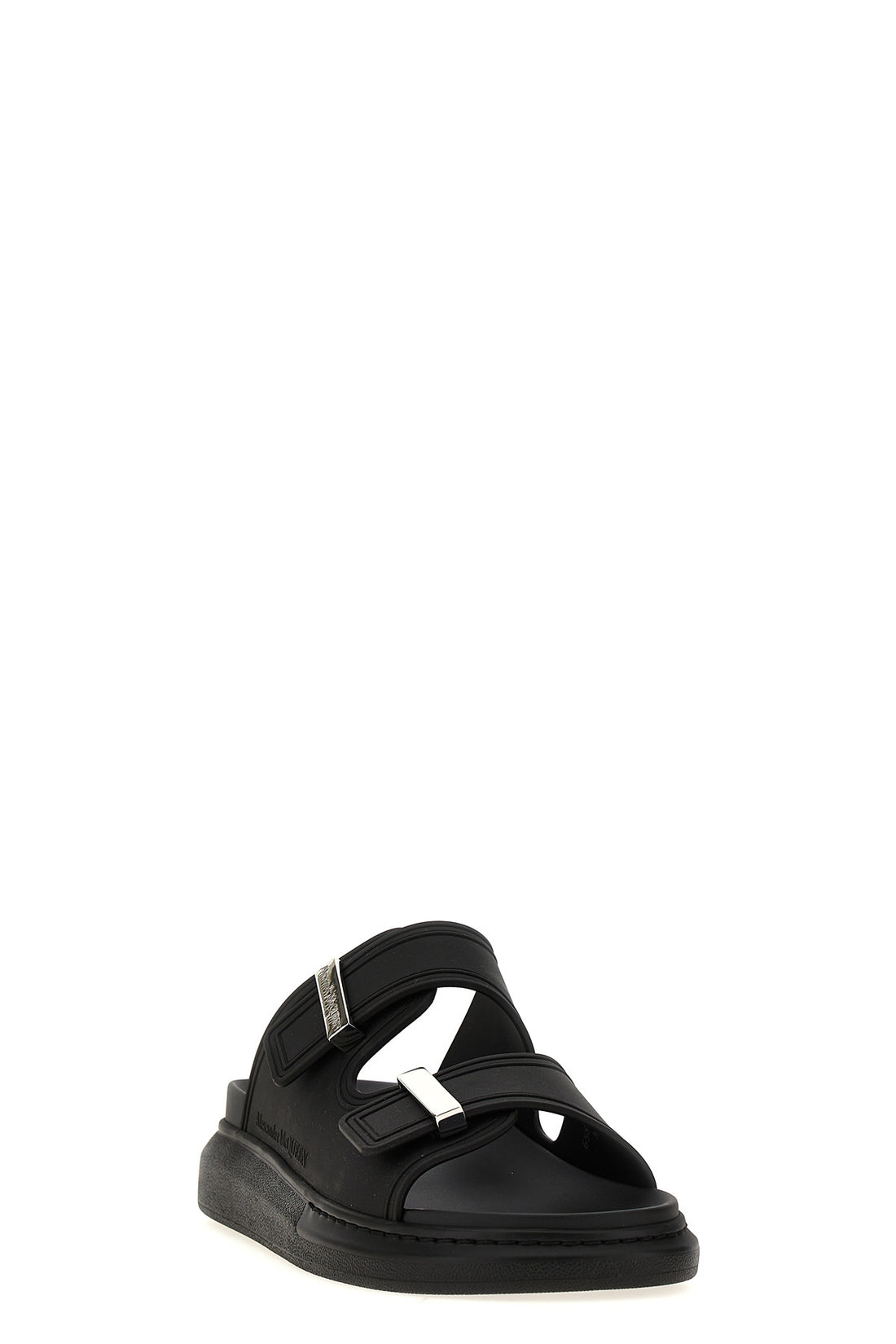 MCQUEEN 36 double band rubber sandals
